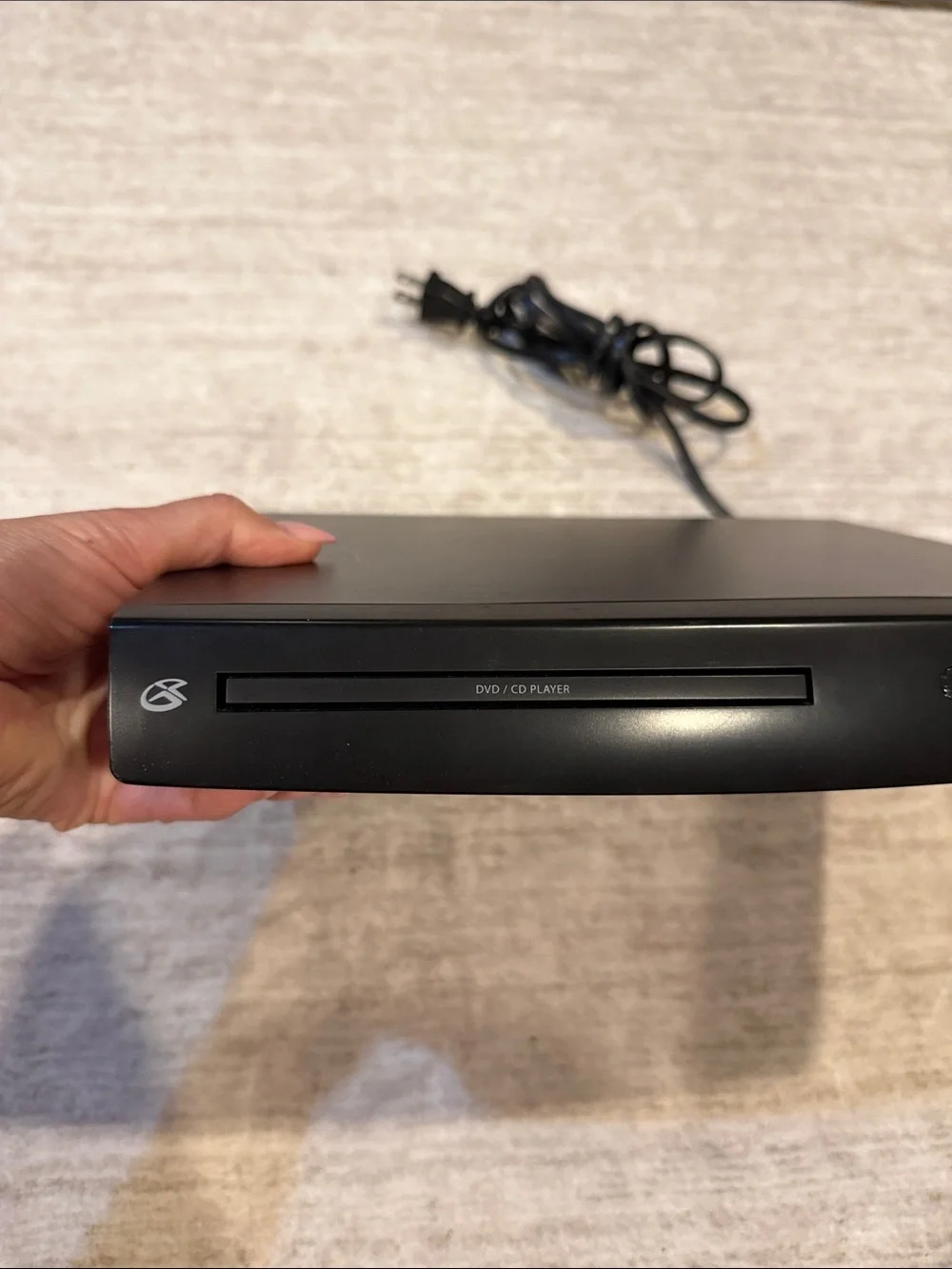 GPX Black DVD Player - Compact Electronics Video Device